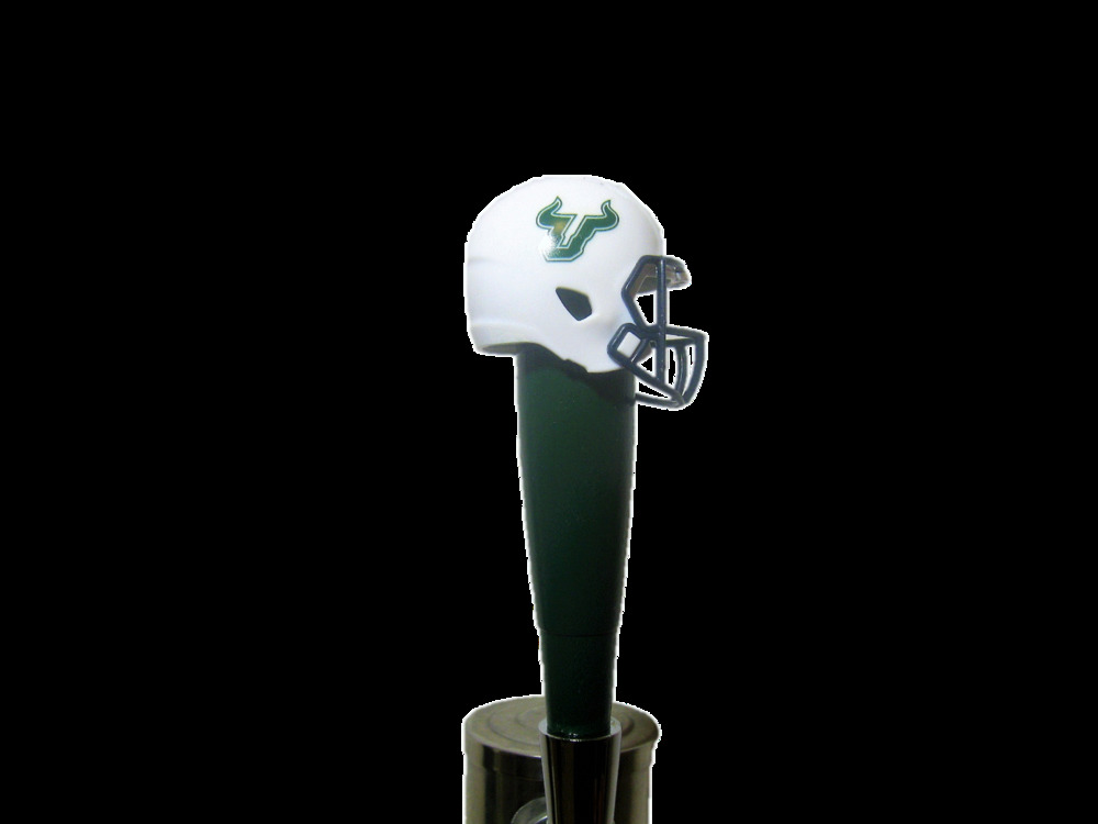 NCAA South Florida Bulls Tap Handle NCAA Football Beer Keg Wood Kegerator USF